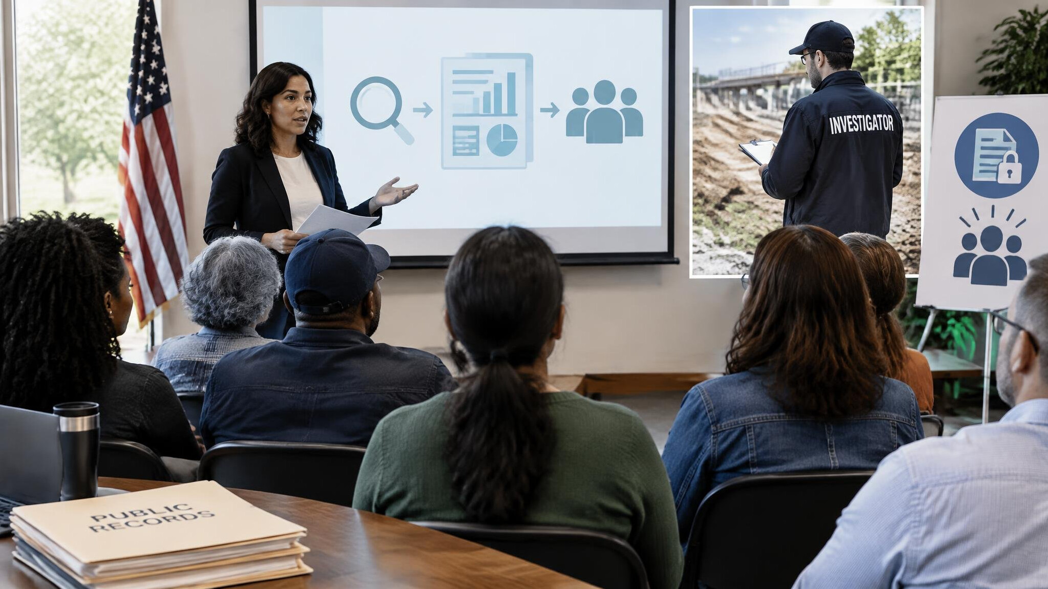 community meeting on transparency