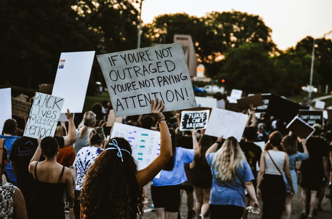 community protest march