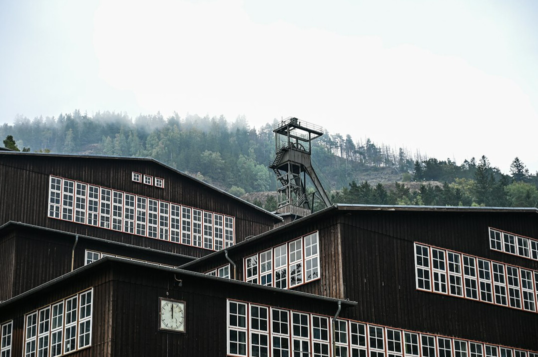 industrial mining site